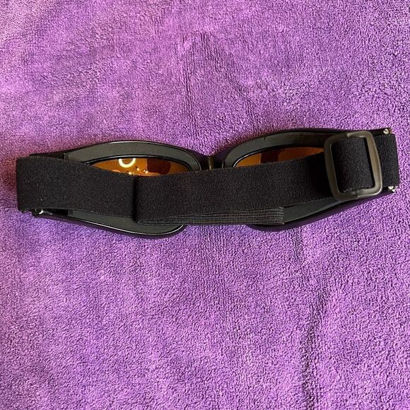 NWOT mirrored sports glasses w/ an adjustable head strap. - Picture 3 of 4
